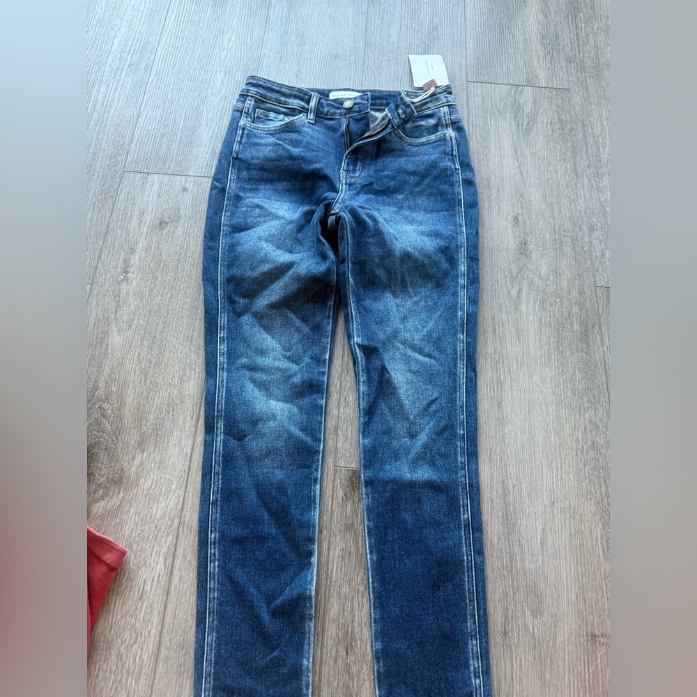 Flying Monkey Dark Blue Skinny Jeans